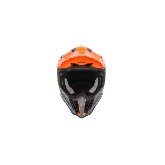 Acerbis AIRSTRIKE-X, MX přilba oranž/šedá