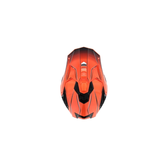 Acerbis AIRSTRIKE-X, MX přilba oranž/šedá