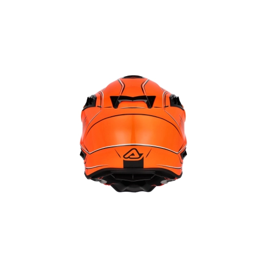 Acerbis AIRSTRIKE-X, MX přilba oranž/šedá
