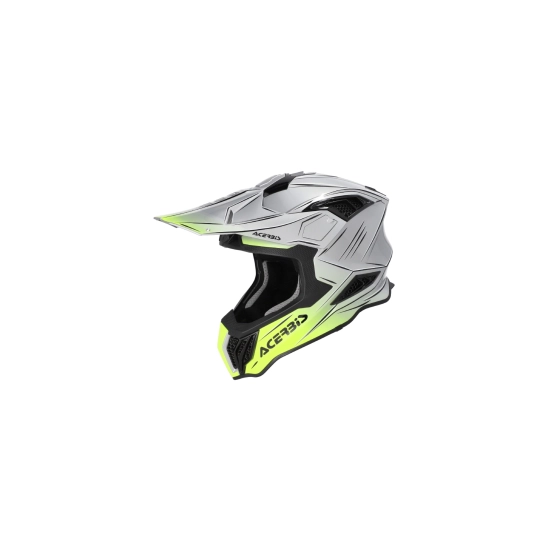 Acerbis AIRSTRIKE-X, MX přilba šedá/žlutá
