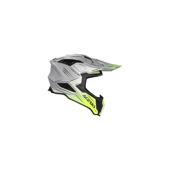 Acerbis AIRSTRIKE-X, MX přilba šedá/žlutá
