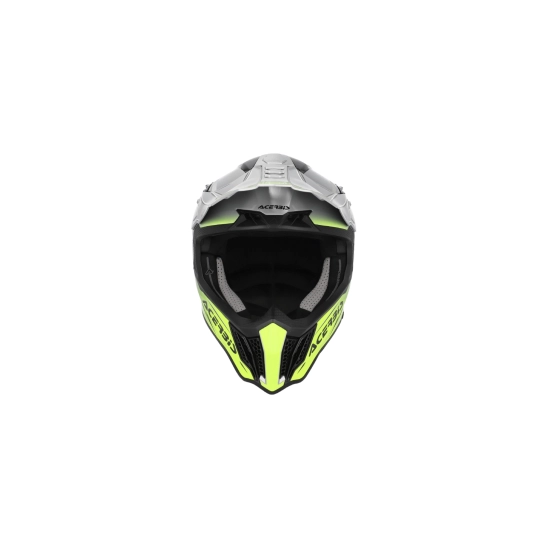 Acerbis AIRSTRIKE-X, MX přilba šedá/žlutá