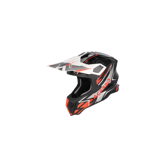 Acerbis AIRSTRIKE-X, MX přilba černá/fluo oranž