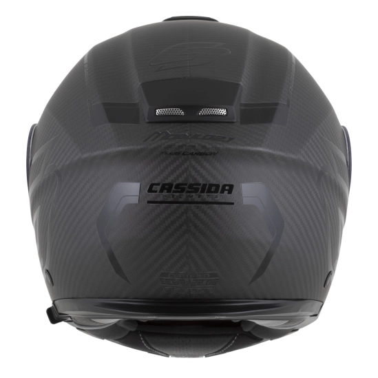CASSIDA Modulo 2.1 Plus Carbon BlackOut, výklopná přilba (carbon matná/černá)