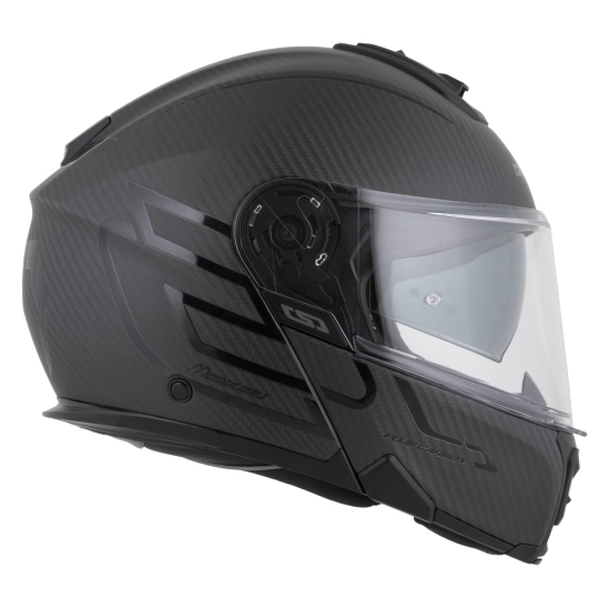 CASSIDA Modulo 2.1 Plus Carbon BlackOut, výklopná přilba (carbon matná/černá)