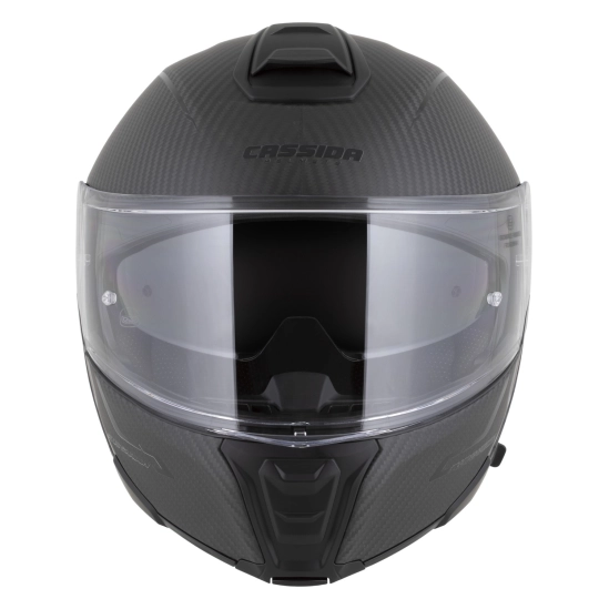 CASSIDA Modulo 2.1 Plus Carbon BlackOut, výklopná přilba (carbon matná/černá)