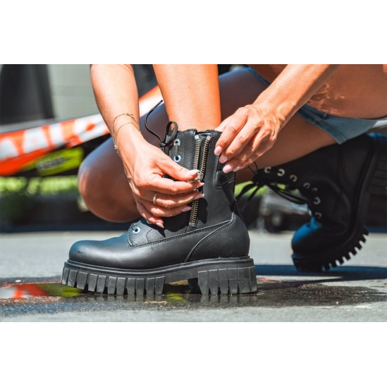 FORMA LADY REBEL Dry Dámské moto boty, černé