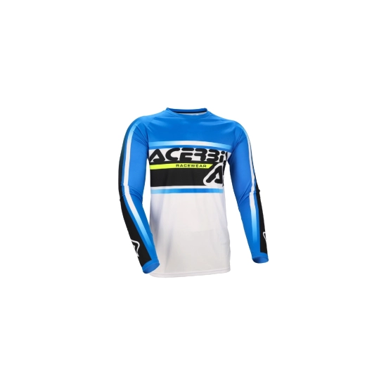 ACERBIS MX LINEAR dres junior, bílá/modrá