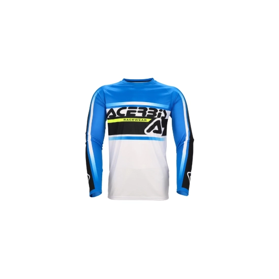 ACERBIS MX LINEAR dres junior, bílá/modrá