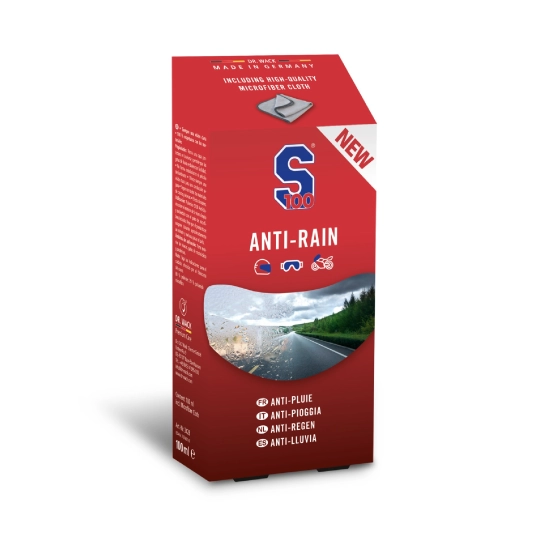 S100 Anti-Rain včetně utěrky z mikrovlákna 100 ml
