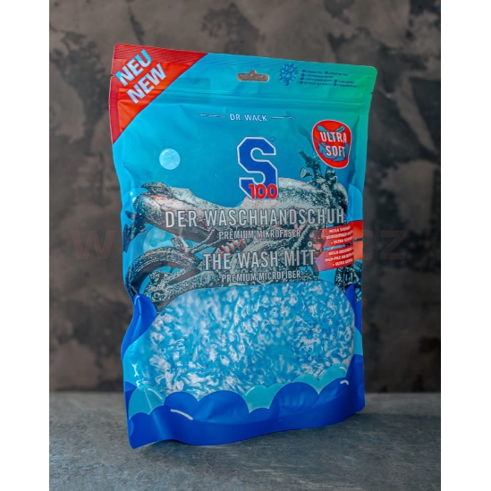 S100 mycí rukavice z mikrovlákna - Wash mitt