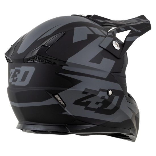 ZED X1.9 TARGA, motokrosová přilba šedá matná/černá
