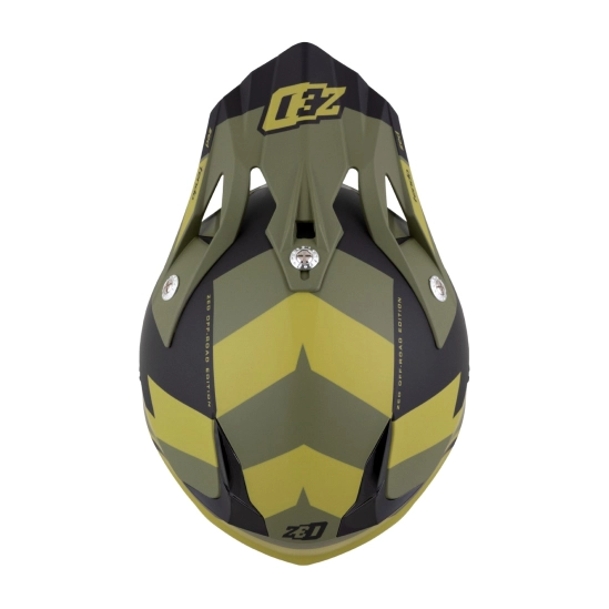 ZED X1.9 TENDO, motokrosová přilba tmavě zelená/světle zelená