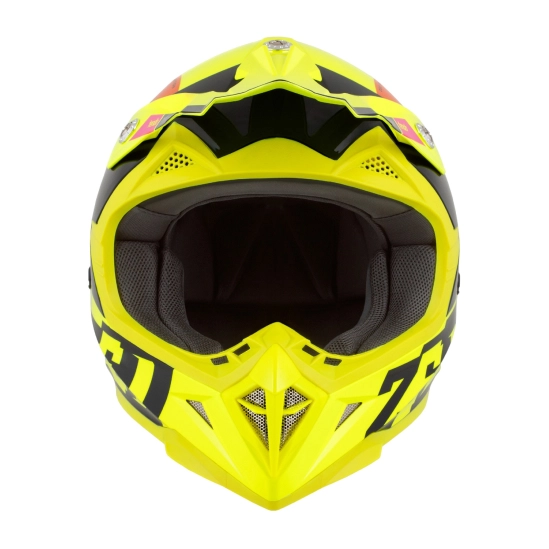 ZED X1.9 TENDO, motokrosová přilba žlutá fluo/růžová/oranžová/černá