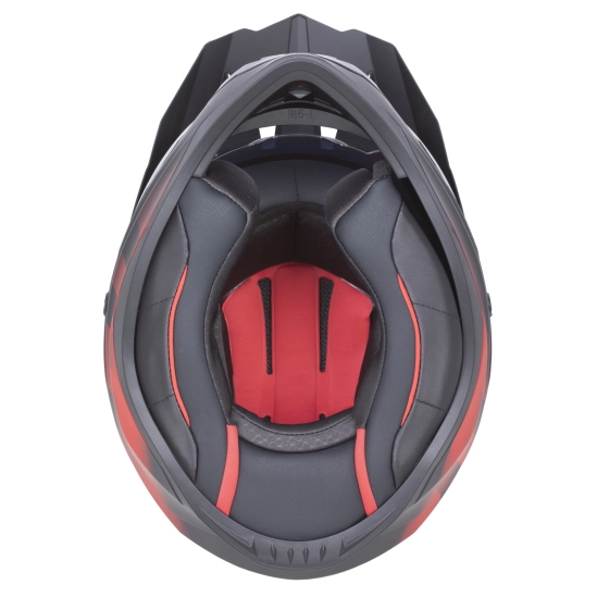 ZED XD1, enduro přilba černá matná/červená