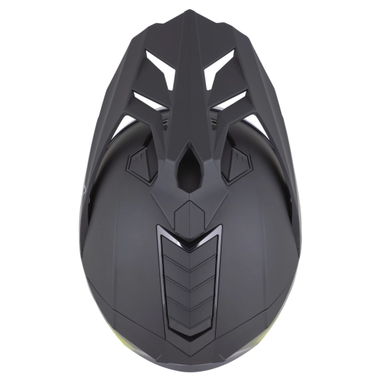 ZED XD1, enduro přilba černá matná/žlutá fluo