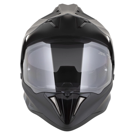 ZED XD1, enduro přilba černá matná/tmavě šedá