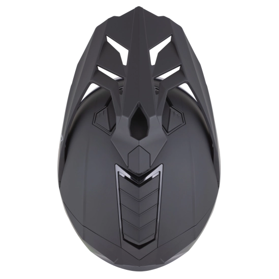 ZED XD1, enduro přilba černá matná/tmavě šedá