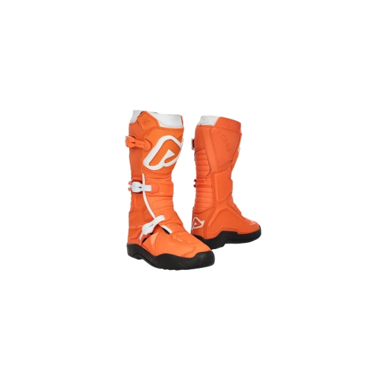 Acerbis X-Team 2.0 motokrosové boty oranž/bílá