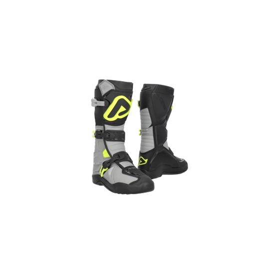 Acerbis X-Team 2.0 motokrosové boty černá/fluo žlutá