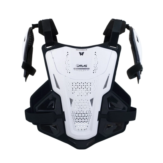 ATLAS DEFENDER II PLUS CE1 chránič hrudníku bílý