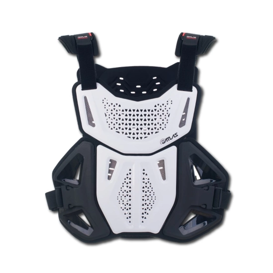 ATLAS DEFENDER II HYBRID Ai CE2 chránič hrudníku bílý
