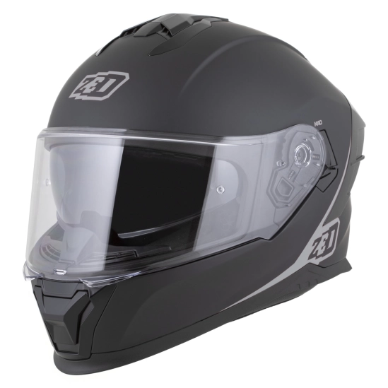 ZED K40, integrální přilba, černá matná/tmavě šedá