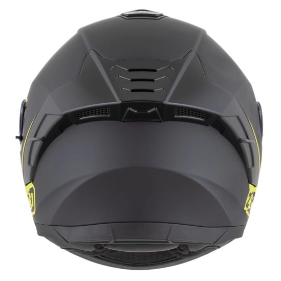 ZED K40, integrální přilba, černá matná/žlutá fluo