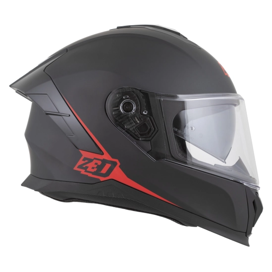 ZED K40, integrální přilba, černá matná/červená