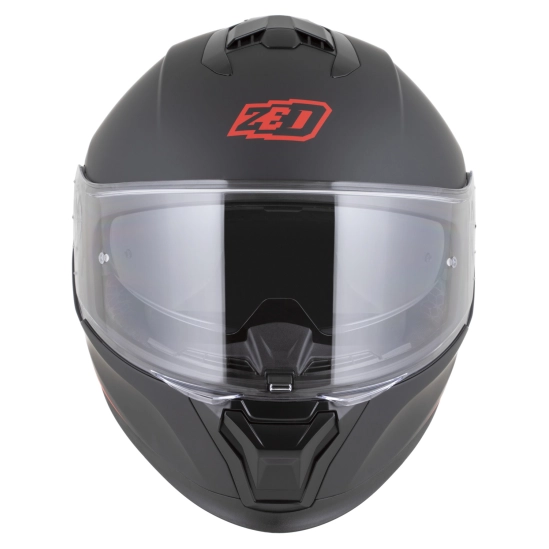 ZED K40, integrální přilba, černá matná/červená