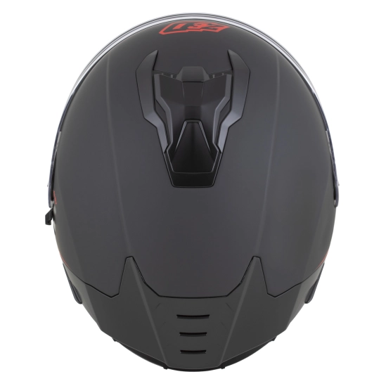ZED K40, integrální přilba, černá matná/červená