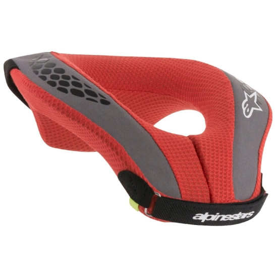 ALPINESTARS SEQUENCE YOUT dětský nákrčník černý/červený