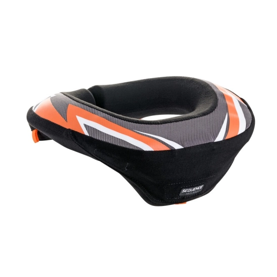 ALPINESTARS SEQUENCE YOUT dětský nákrčník černá/oranžová