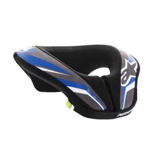 ALPINESTARS SEQUENCE YOUT dětský nákrčník černá/modrá