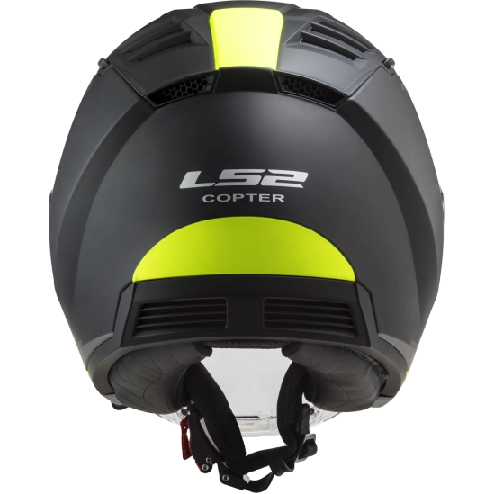 LS2 OF600 COPTER II URBANE M.BLACK H-V YELLOW
