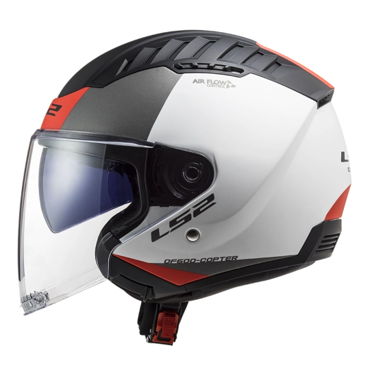 LS2 OF600 COPTER II URBANE M.WHITE RED