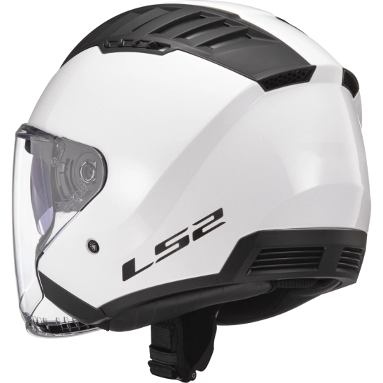 LS2 OF600 COPTER II GLOSS WHITE