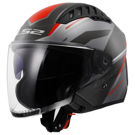 LS2 OF600 COPTER II DISTON GREY RED