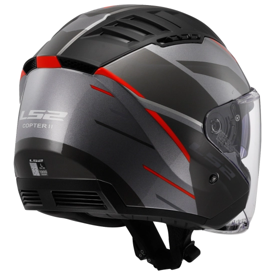 LS2 OF600 COPTER II DISTON GREY RED