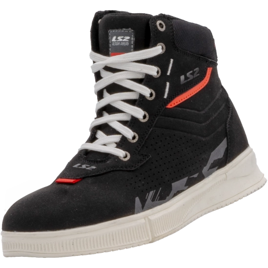 LS2 CHROME MAN BOOTS BLACK, boty černé