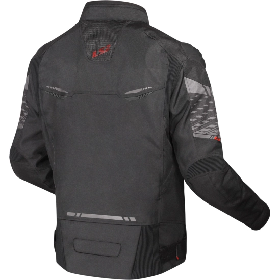 LS2 APEX MAN JACKET BLACK DARK GREY, bunda