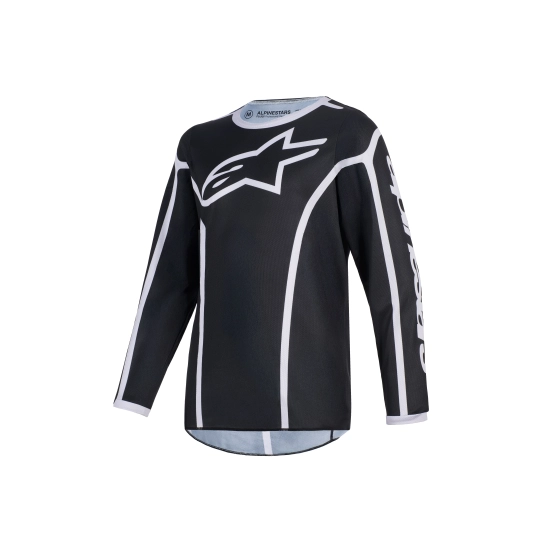 ALPINESTARS FLUID APEX YOUTH, dětský dres, černá/šedá