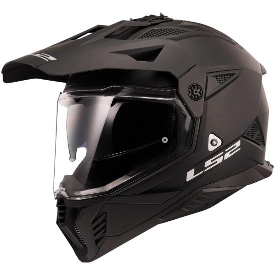LS2 MX702 PIONEER II MATT BLACK-06