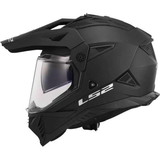 LS2 MX702 PIONEER II MATT BLACK-06