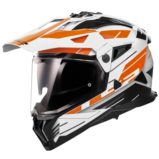 LS2 MX702 PIONEER II NAMIB WHITE ORANGE-06