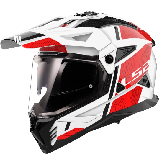 LS2 MX702 PIONEER II HILL WHITE RED-06