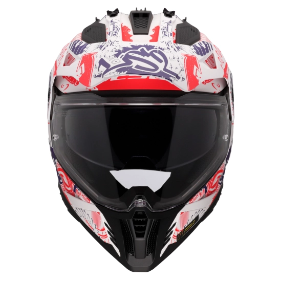LS2 MX702 PIONEER II FANTASY WHITE RED BLUE-06