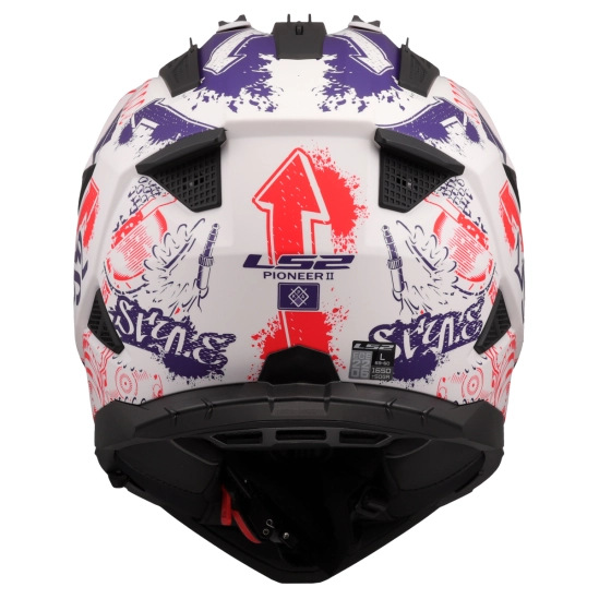 LS2 MX702 PIONEER II FANTASY WHITE RED BLUE-06