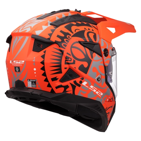 LS2 MX702 PIONEER II RANGI ORANGE-06