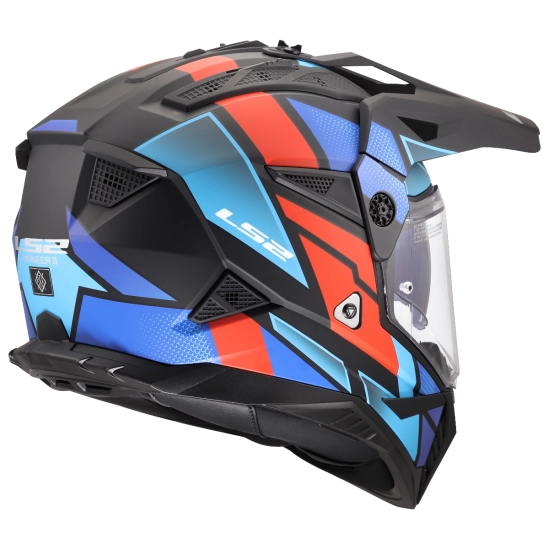 LS2 MX702 PIONEER II BLOCK BLACK RED BLUE-06